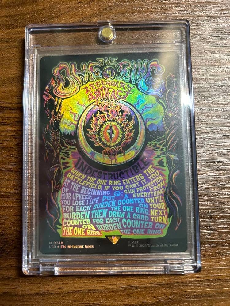 一つの指輪 The One Ring Foil MTG 一つの指輪 foil 4枚セット 一つの