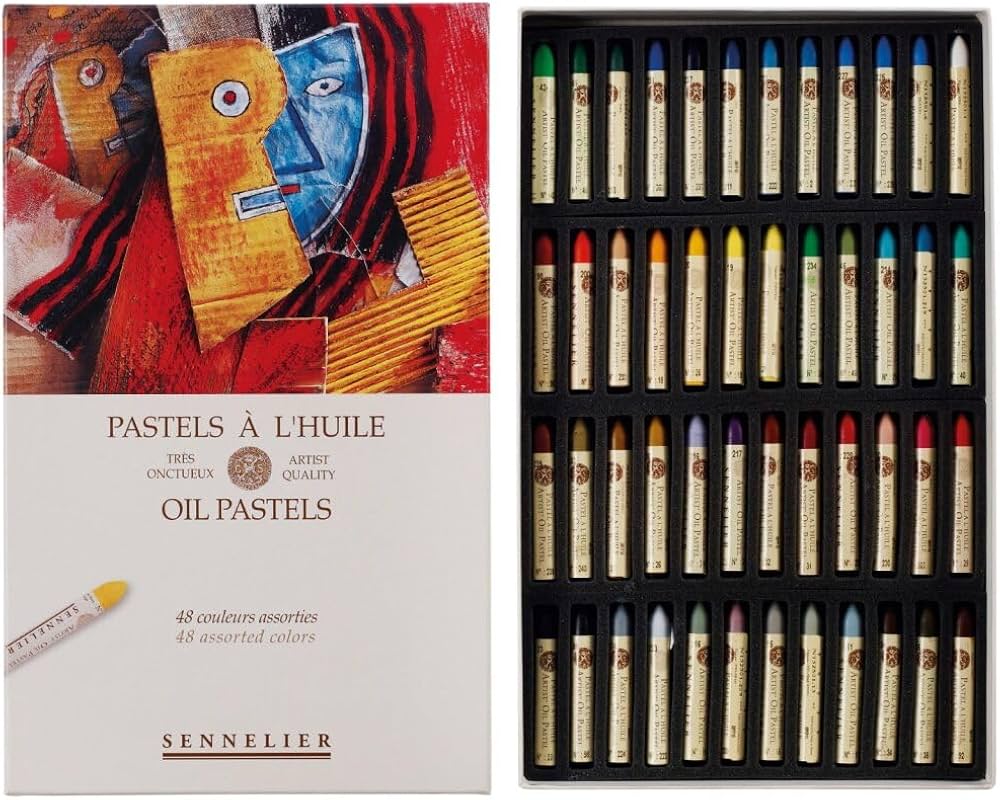Amazon.co.jp: Sennelier SENNELIER セヌリエ オイルパステル 48色