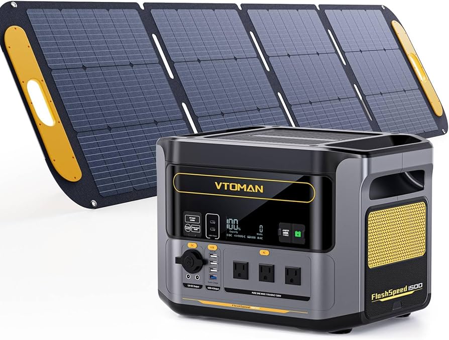 Amazon.com : VTOMAN FlashSpeed 1500 Portable Power Station with