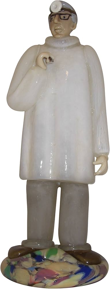 ボヘミアンガラス ドクター人形 内科医 Amazon.co.jp: ボヘミアン