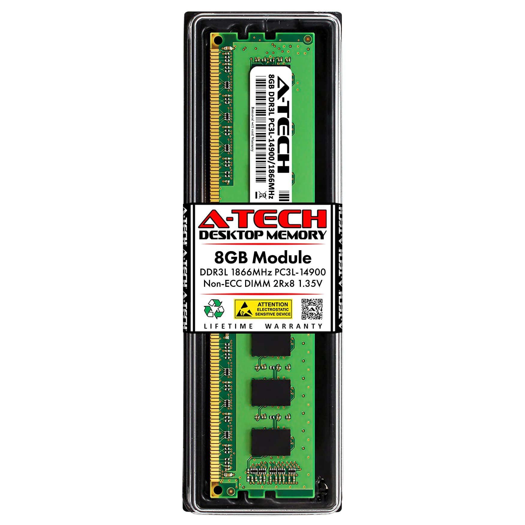 A-Tech 8GB RAM Replacement for Micron MT16KTF1G64AZ-1G9P1 | DDR3