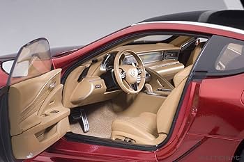 Amazon | AUTOart 1/18 レクサス LC500 メタリック・レッド インテリア