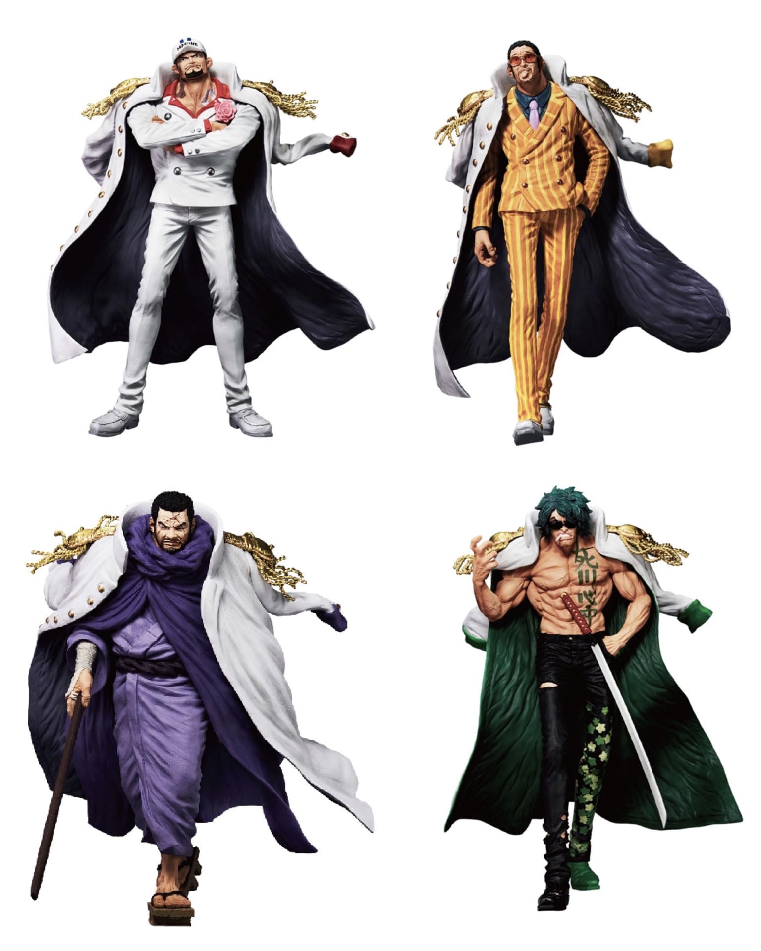 ワンピース 絶対的正義 一番くじ B賞 D賞