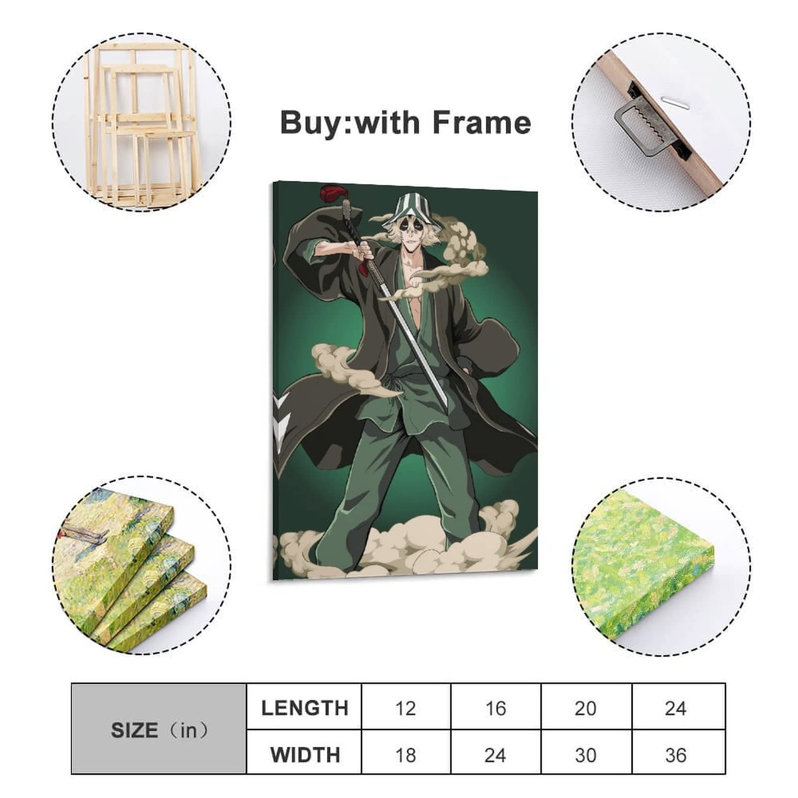 Amazon.co.jp: BLEACH HD キャラクター ポスター 浦原喜助 1 家の装飾