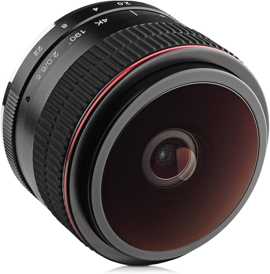 Amazon.com : Opteka 6.5mm f/2 HD MC Manual Focus Wide Angle