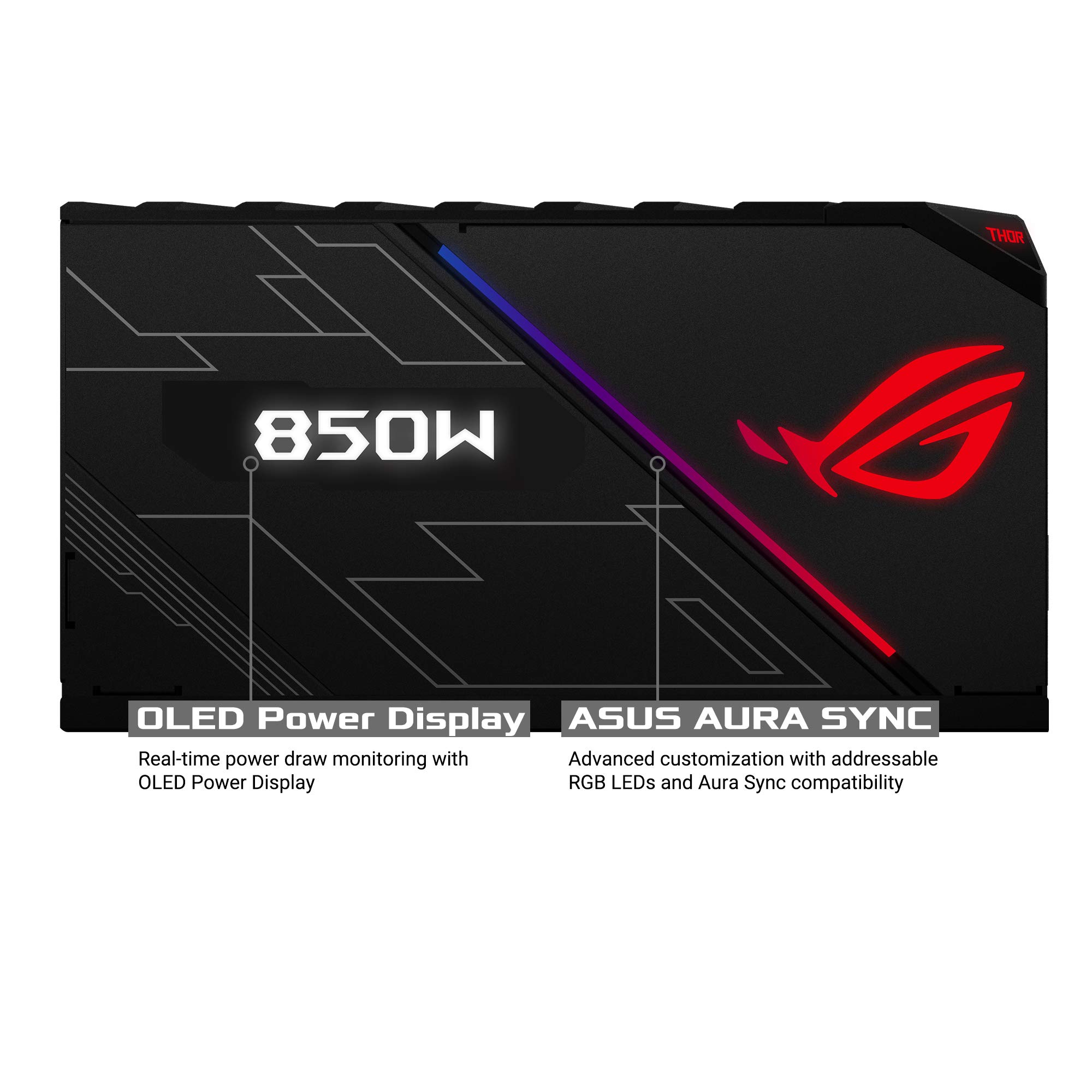 Amazon | ASUS ROG Thor 850W Platinum 電源ユニット ROG-THOR-850P