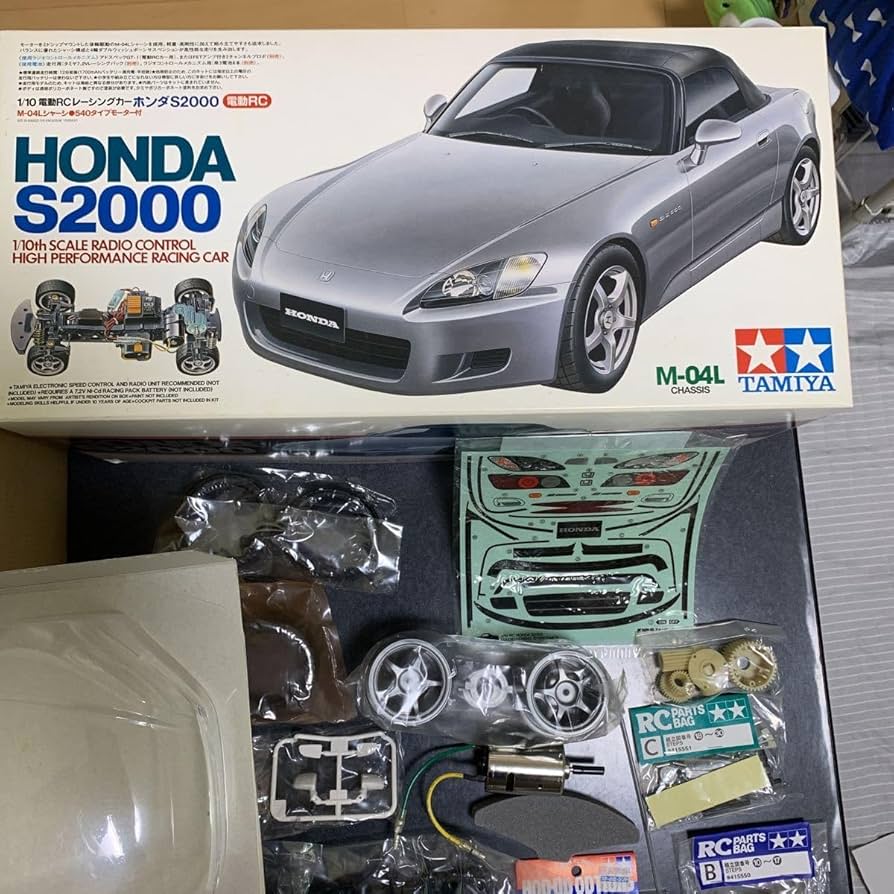 Amazon.co.jp: S2000 タミヤ ラジコン M-04Lシャーシ 未使用 一部注意