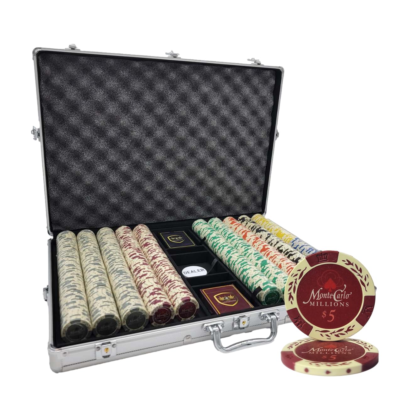 Amazon | MRC ポーカー 1000個 13.5g モンテカルロ ミリオンズ
