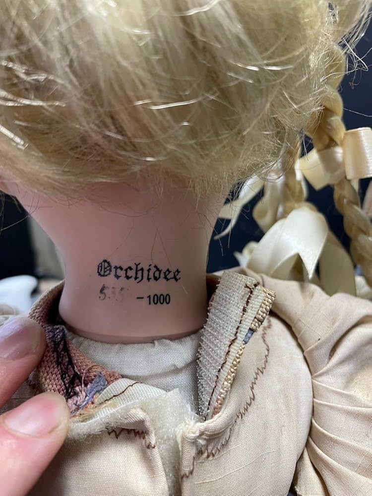 Amazon | ビスクドール 535/1000 orchidee当時物 アンティークドール