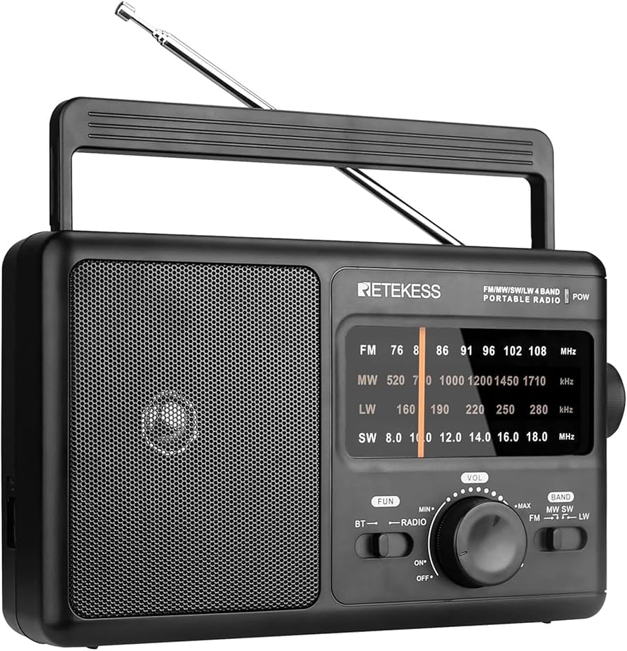 Amazon.co.jp: Retekess TR626 ポータブルラジオ FM AM SW LWラジオ