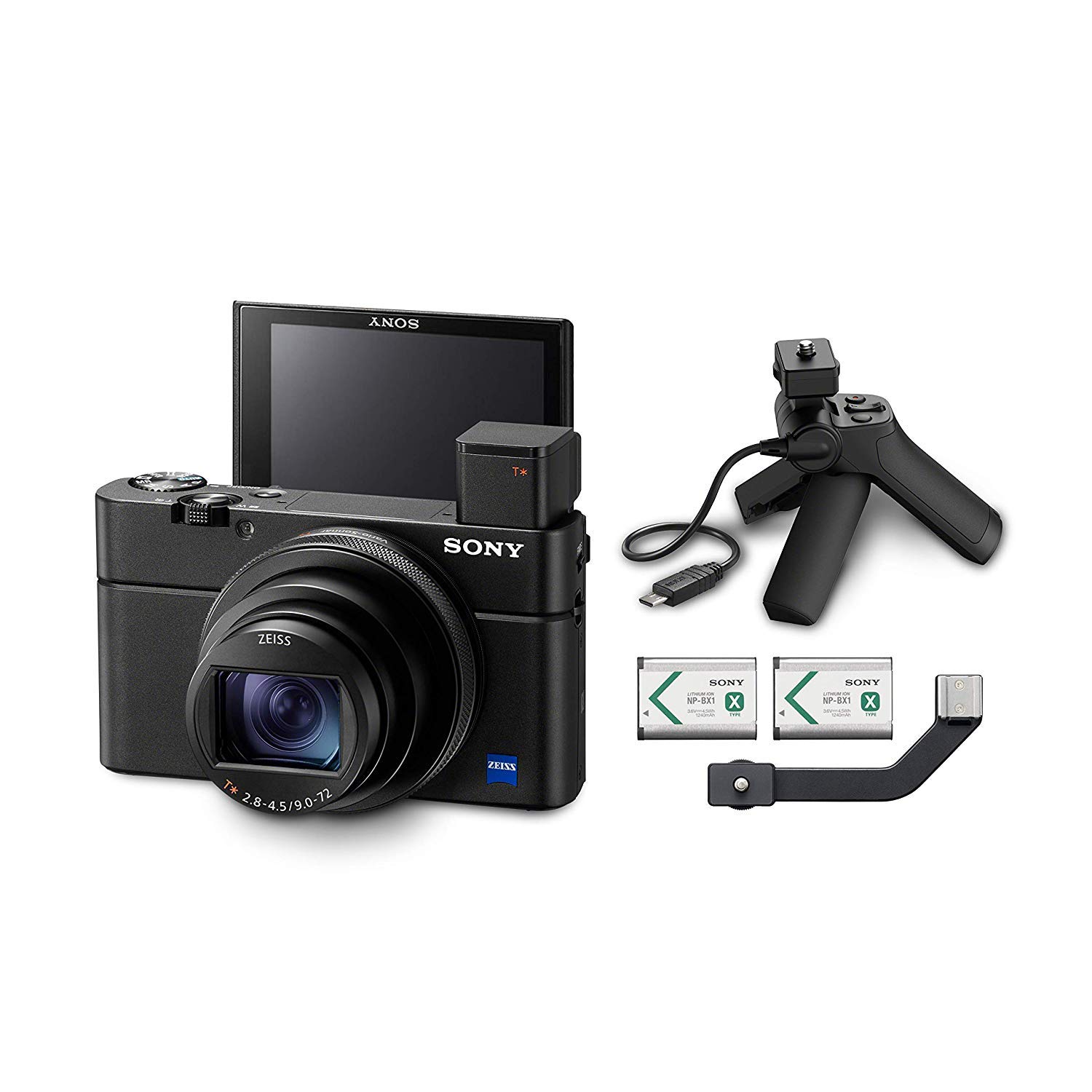 Amazon.com : Sony RX100 VII Premium Compact Camera with Grip and 2