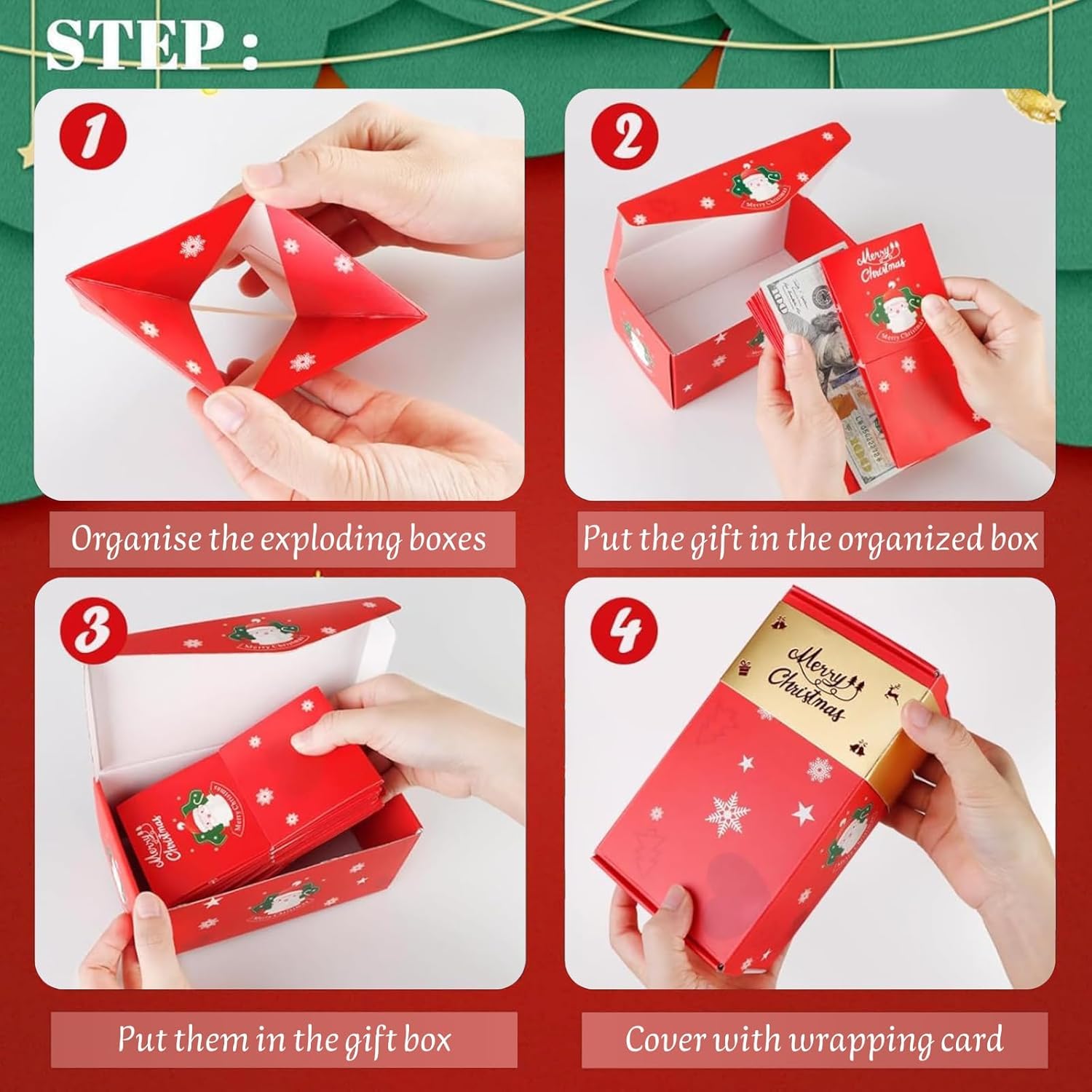 Amazon.com: Surprise Gift Box Explosion for Money, 2025 New Unique