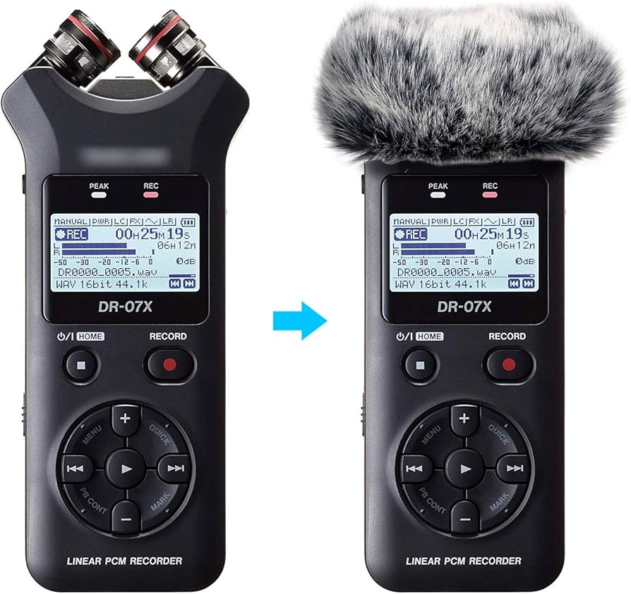 Amazon.co.jp: DR07X Tascam DR-07X DR-07MKII ポータブルデジタル