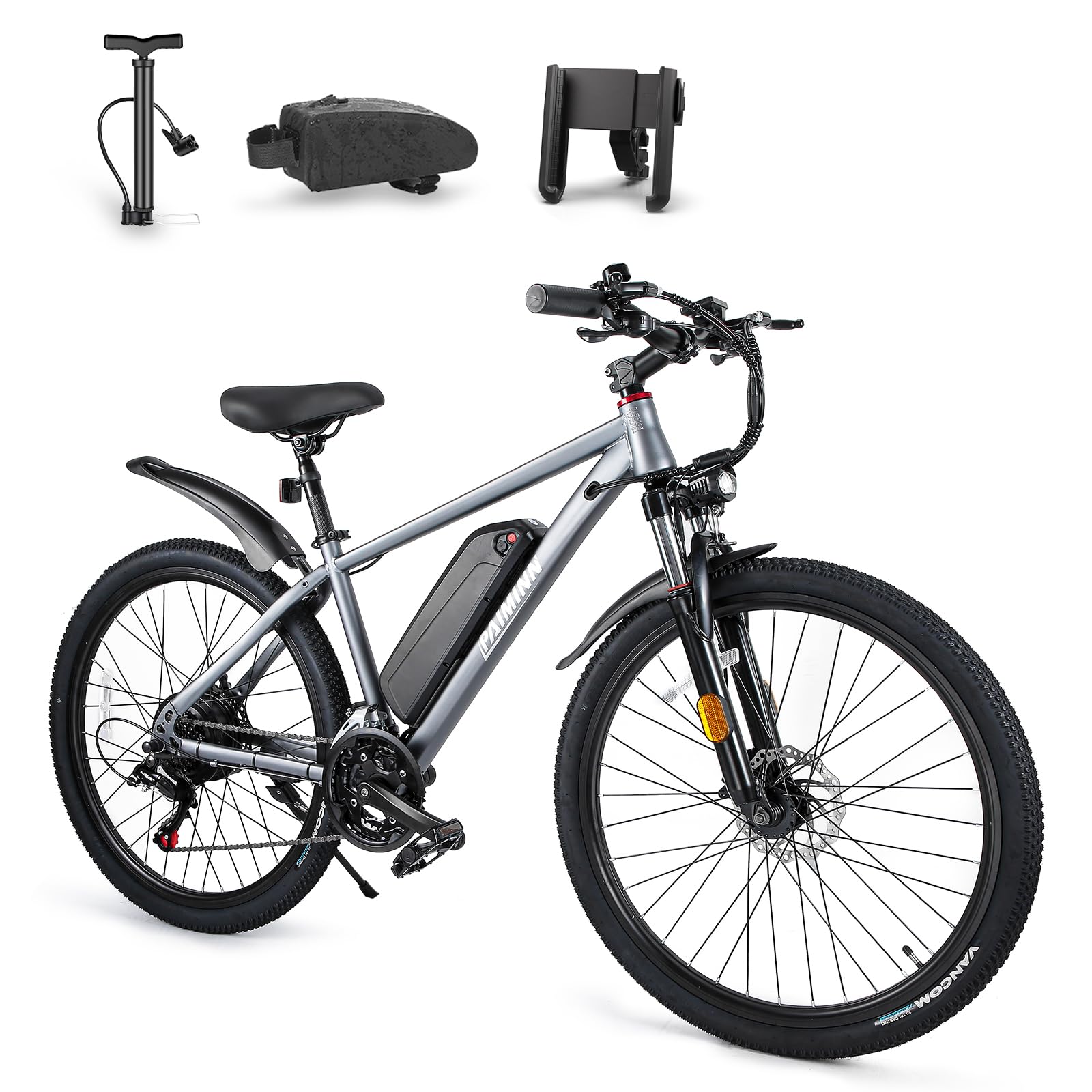 Amazon | 電動アシスト自転車 マウンテン自転車 26インチ マウンテン