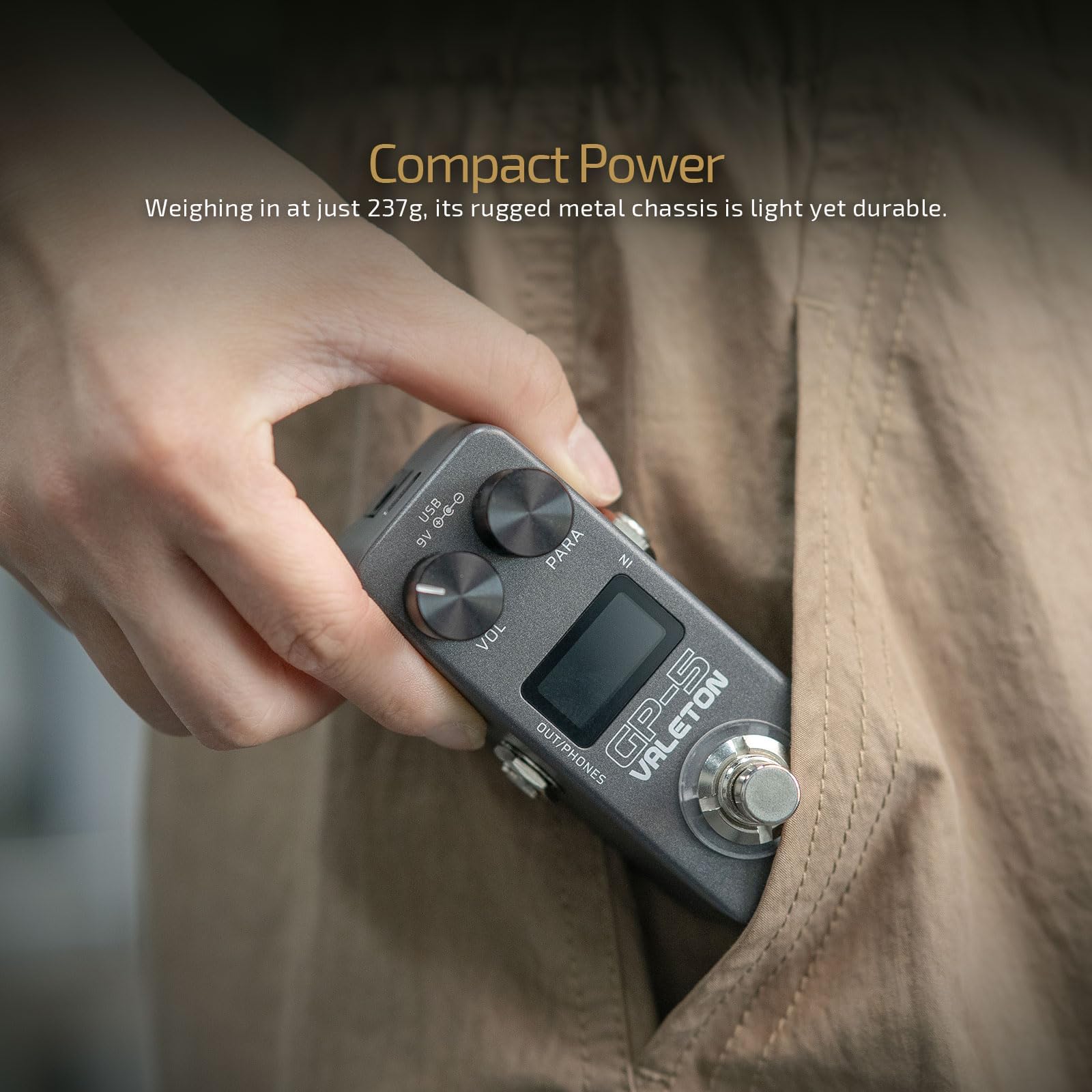 Amazon | Valeton GP-5 超コンパクトマルチエフェクトプロセッサ&NAM