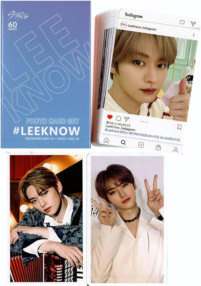 Amazon.co.jp: Lee Know リノ グッズ スペシャルフォトカードセット 60