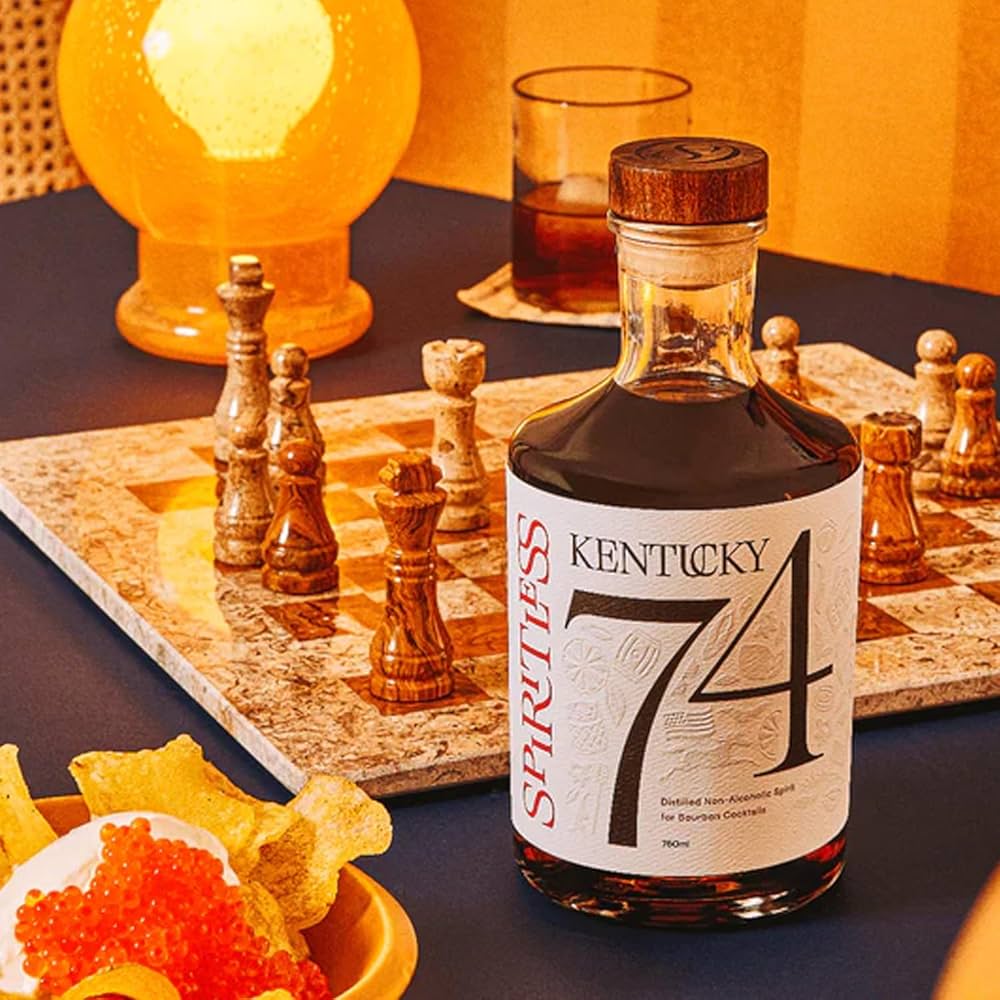 Amazon.co.jp: Spiritless Kentucky 74 蒸留ノンアルコールウイスキー