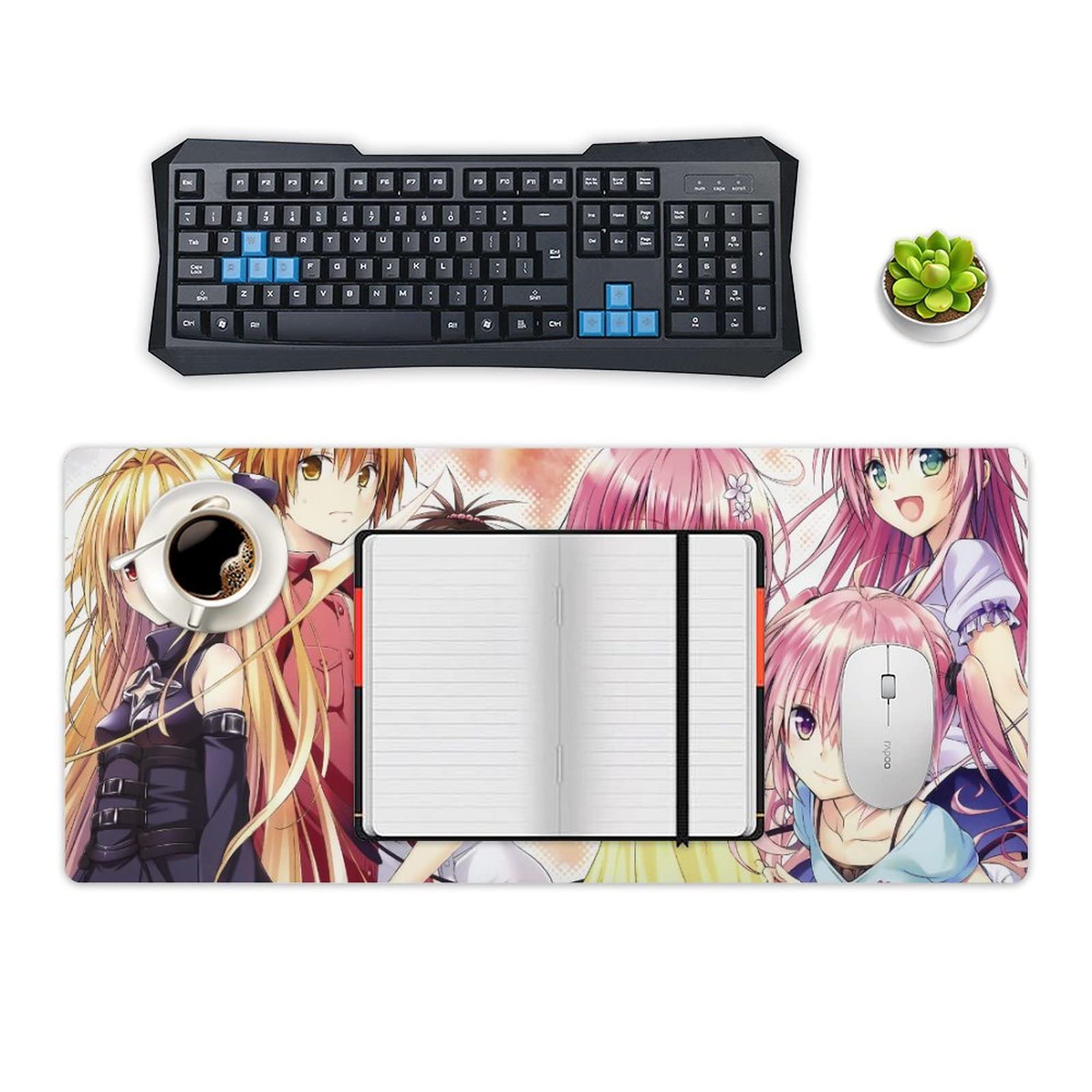 Amazon | マウスパッド デスクパッド To LOVEる -とらぶる 大型 デスク