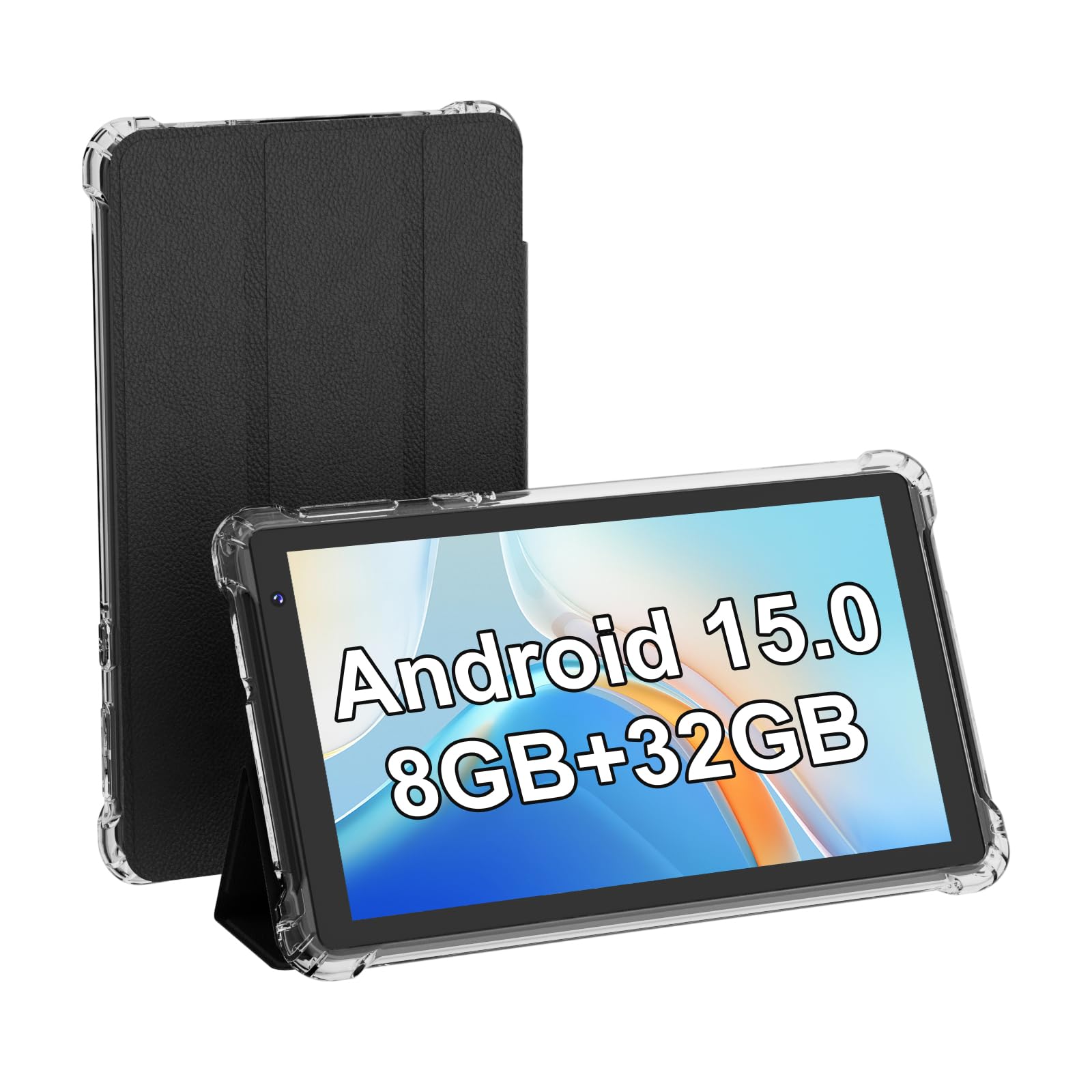 Amazon.com : Tablet Android 15 Tablets with Case 7 inch, 8GB RAM