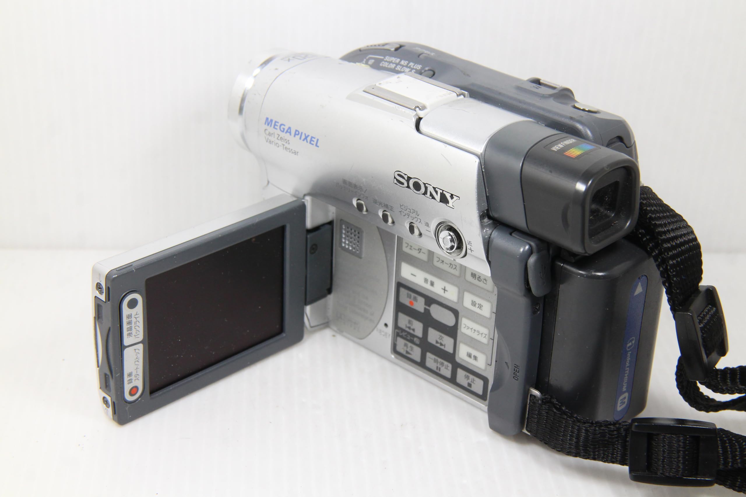 Amazon.co.jp: SONY DCR-DVD201 2.5型液晶モニター搭載 デジタルビデオ