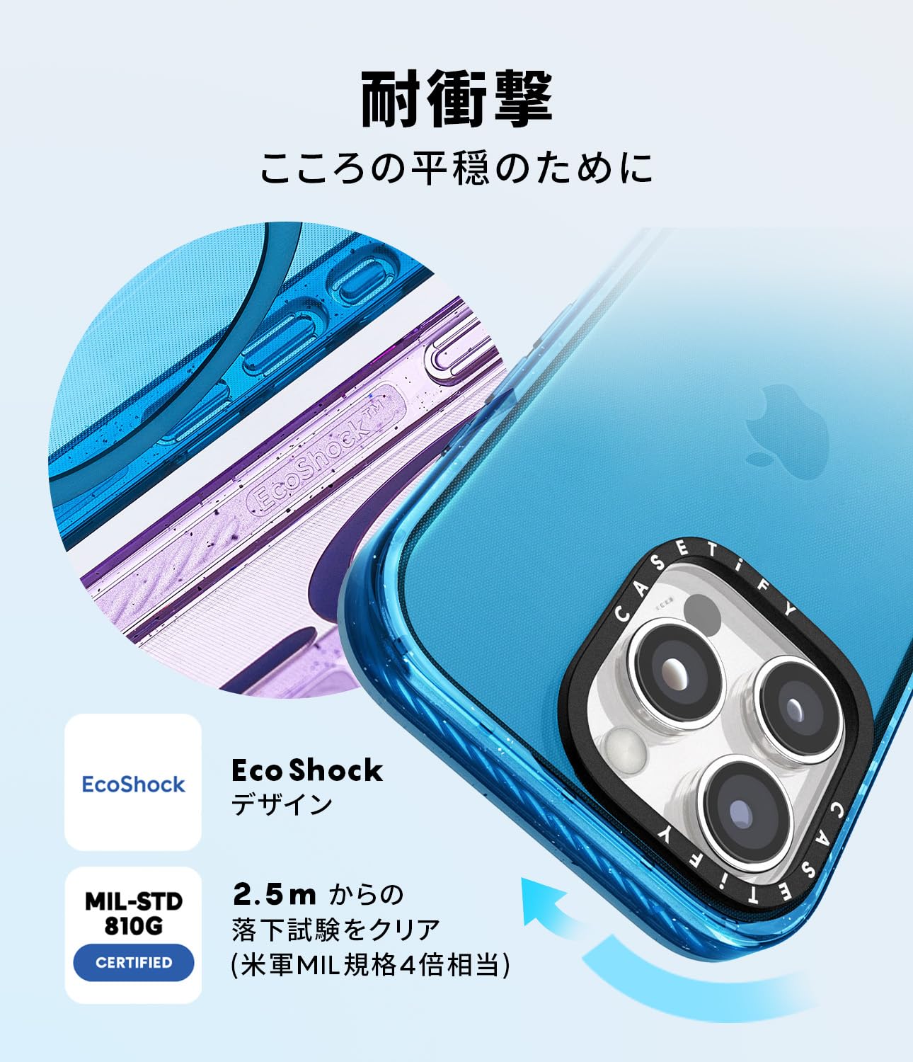 Amazon.co.jp: CASETiFY インパクト iPhone 16 Pro ケース [スリム