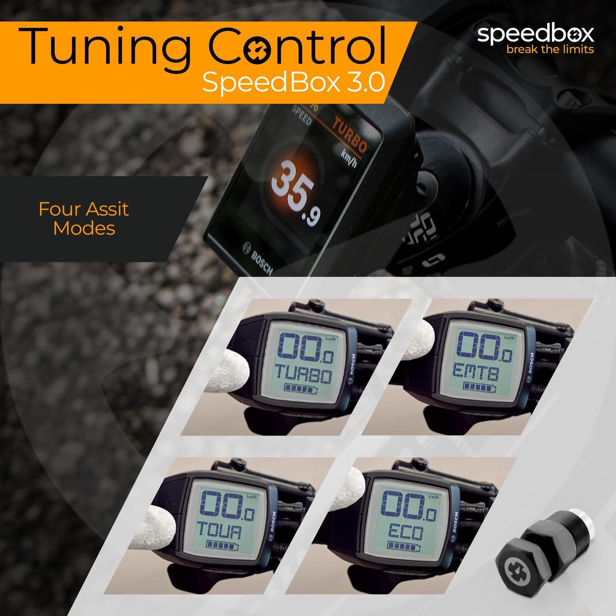 Amazon | SpeedBox 3.0 対応 Bosch / Eバイク用チューニングキット