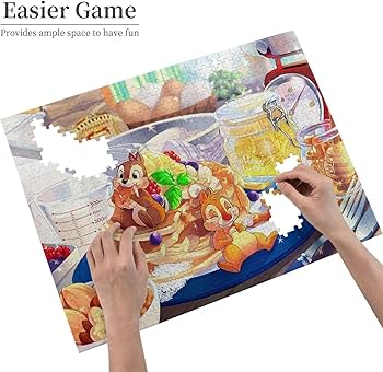 Amazon.co.jp: NEKKIIパズル チップ デール ジグソーパズル 木製 500