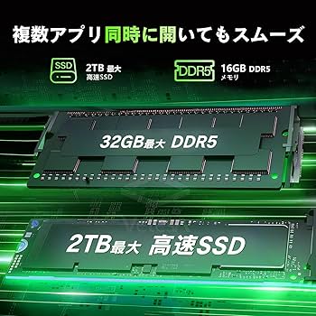 Amazon.co.jp: VETESA ゲーミングノートpc AMD Ryzen 7 6800H+Radeon