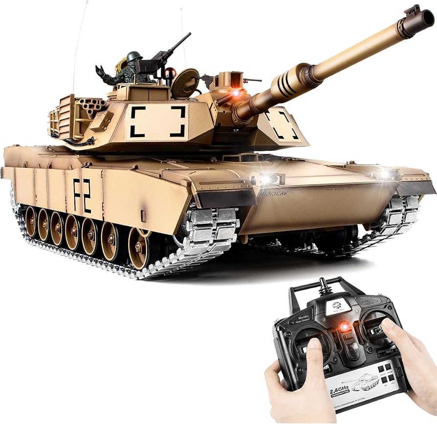 Amazon.com: Supdex 1/16 RC Tank, Heng Long US M1A2 Abrams Army Toy