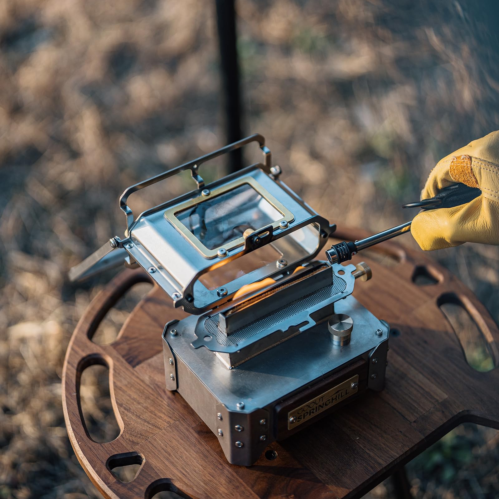 Amazon | Springhill アイロンストーブ オイルランタン キャンプ