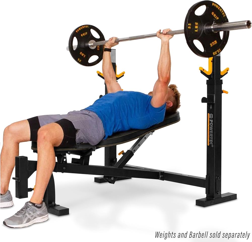Amazon | POWERTECワークベンチオリンピックベンチ – ブラック