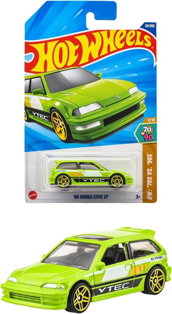 Amazon.co.jp: ホットウィール(Hot Wheels) ベーシックカー '90 ホンダ