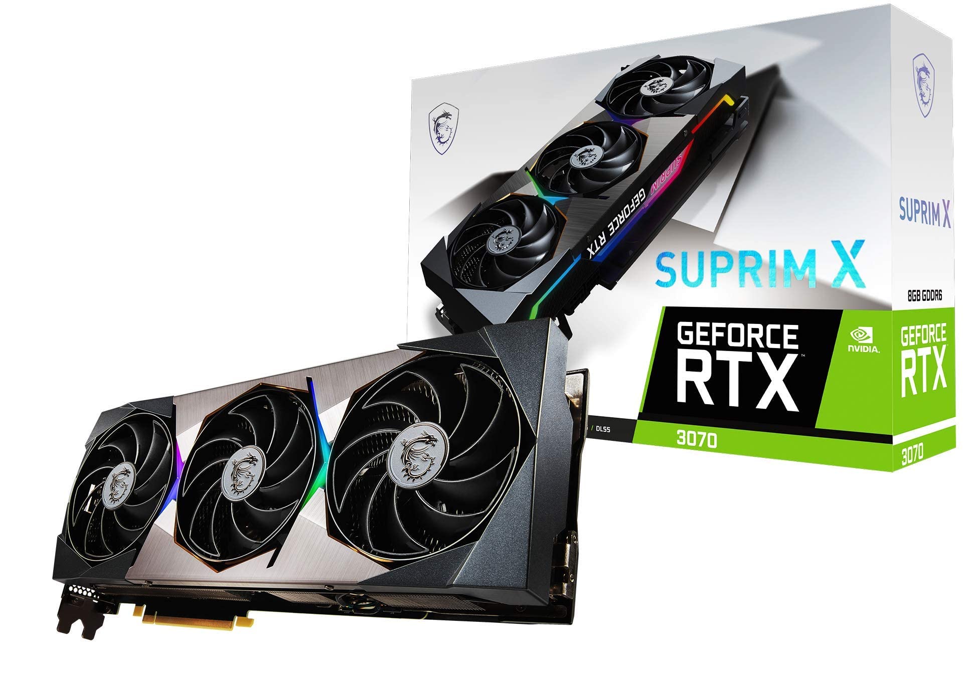 Amazon.com: MSI Gaming GeForce RTX 3070 SUPRIM X 8G LHR 8GB GDRR6