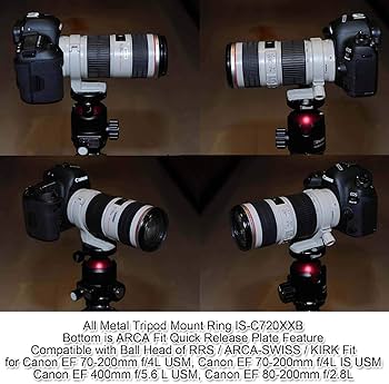Amazon | iShoot フルメタル三脚マウントリング Canon EF 70-200mm f