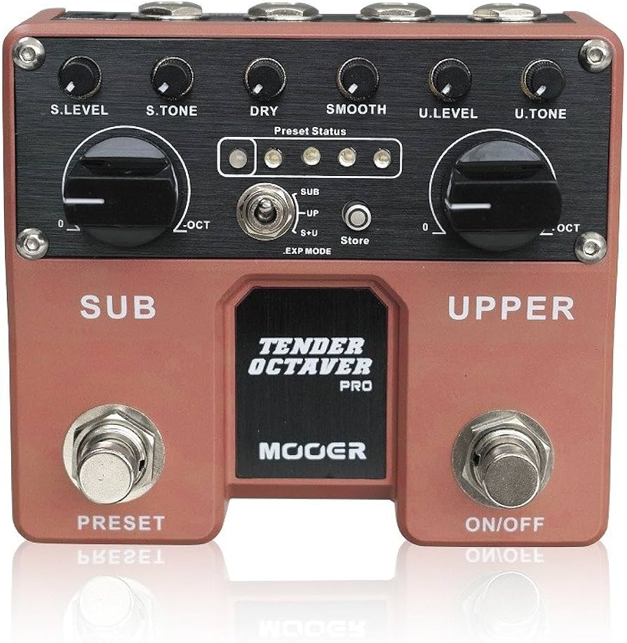 Amazon.co.jp: Mooer Tender Octaver Pro オクターバー エフェクター