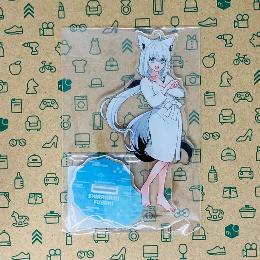 Amazon.co.jp: 白上フブキ アクリルスタンド フロあがりver