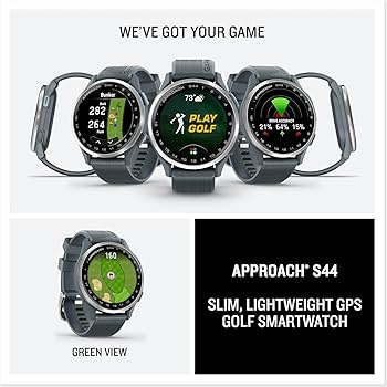 Amazon.com: Garmin Approach S44 Essential Golf Watch with GPS