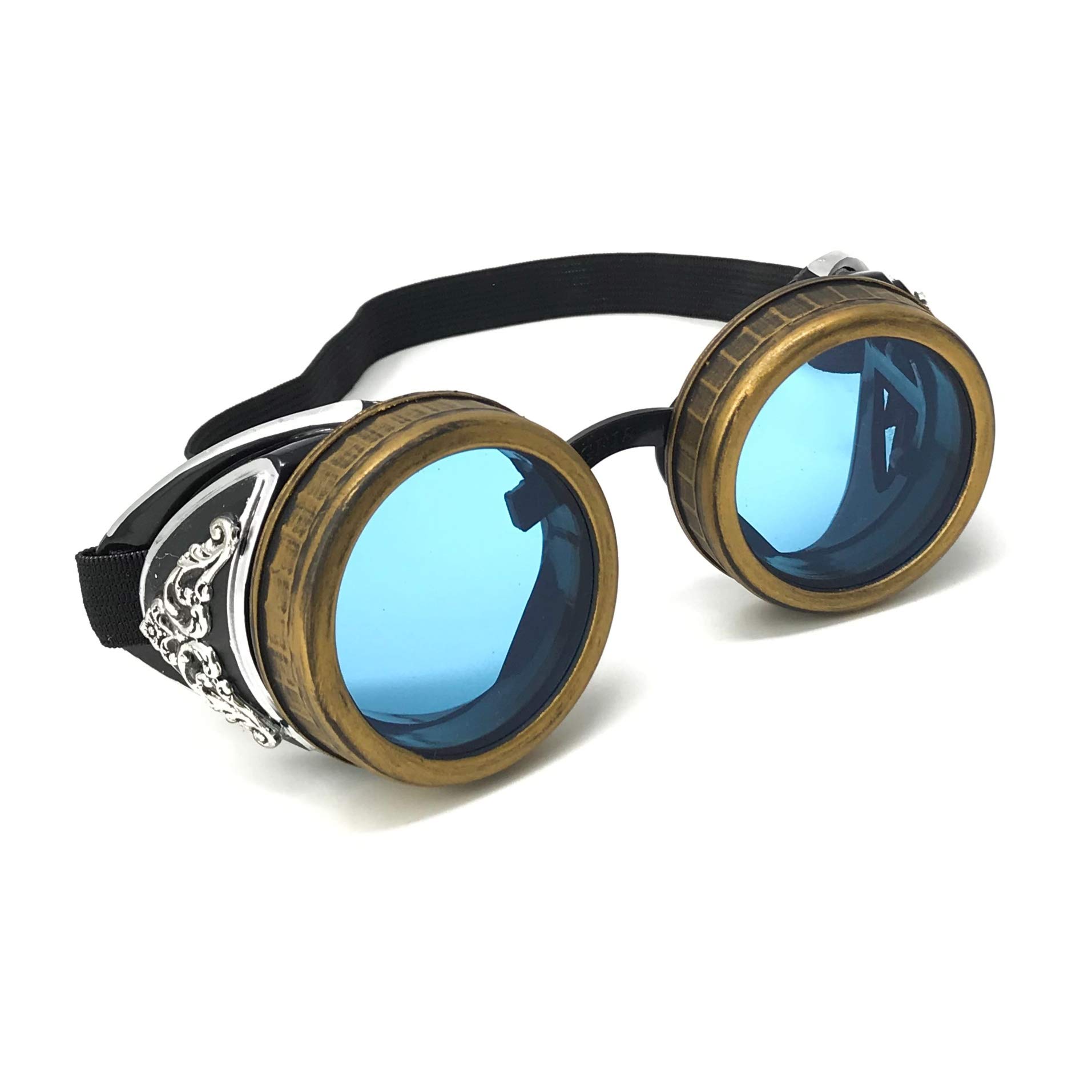 Amazon | スチームパンク ゴーグル アンティーク コスプレ サイバー