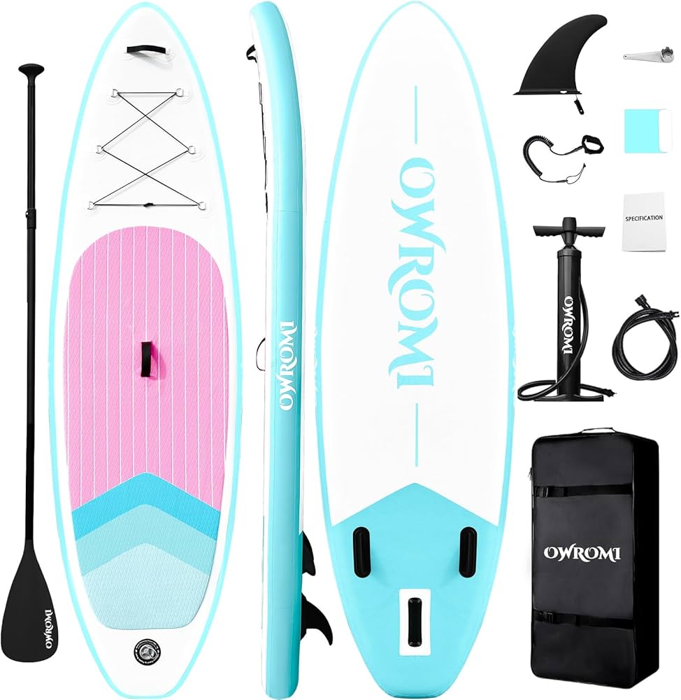 Amazon.com : OWROMI Inflatable Stand Up Paddle Boards with Premium