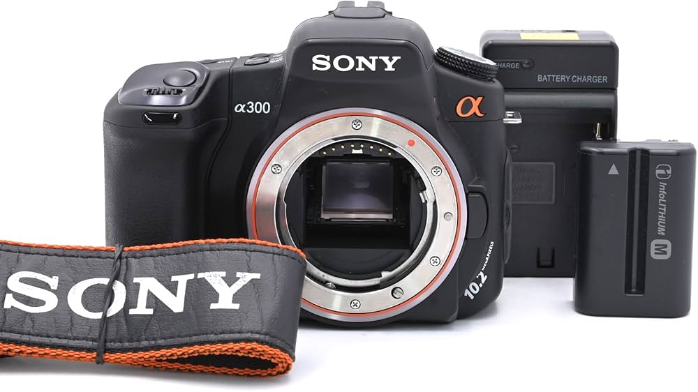 Amazon | SONY デジタル一眼レフカメラ α300ボディ ブラック DSLRA300