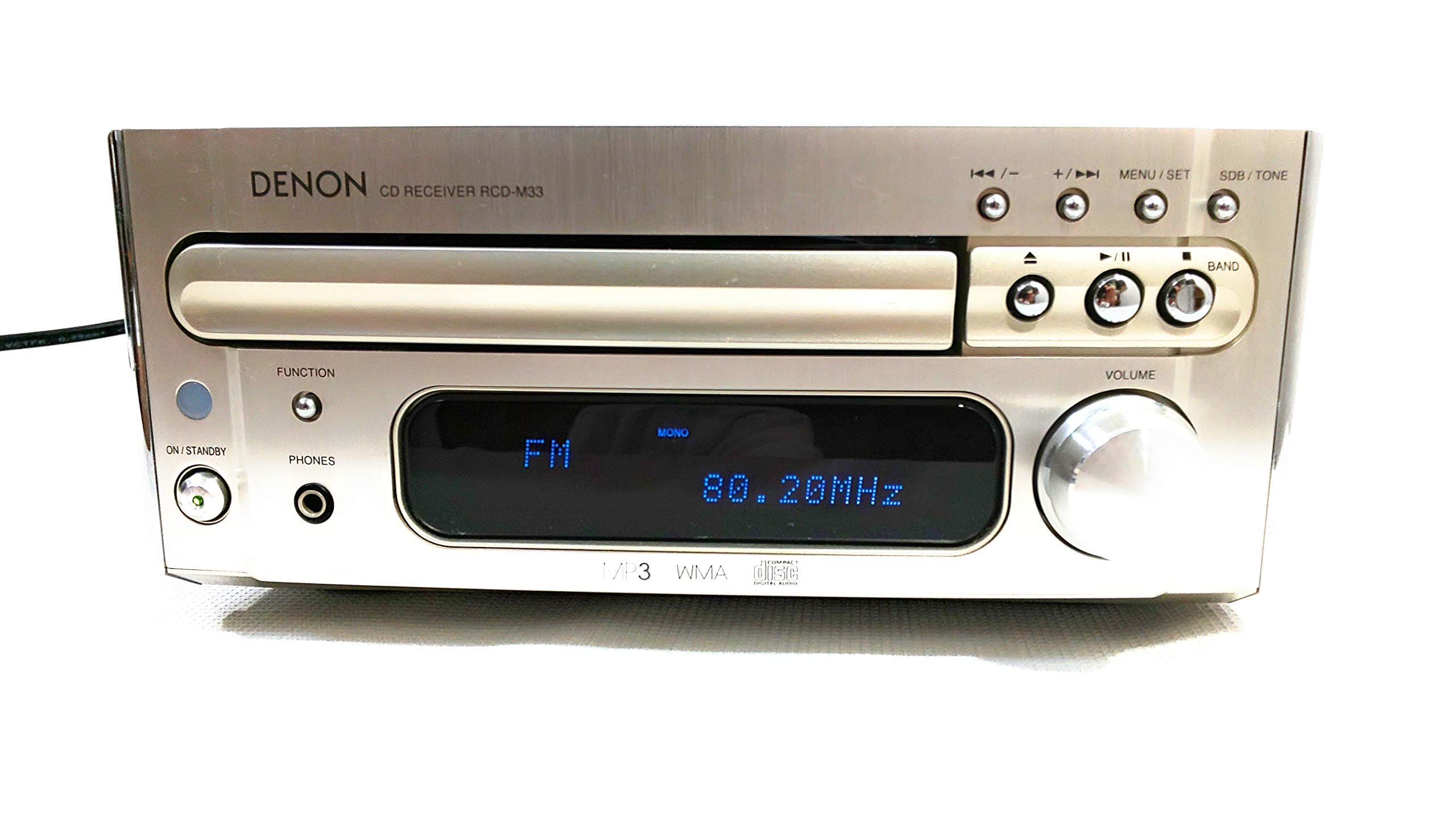 Amazon.co.jp: Denon CDレシーバー シルバー RCD-M33-S : 家電＆カメラ