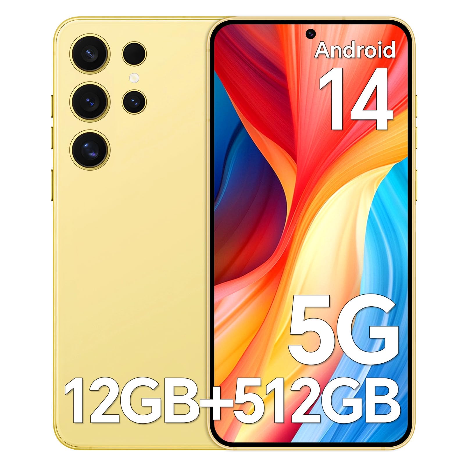 Amazon | T56 Ultra スマートフォン, 12GB RAM+512GB ROM|Snapdragon