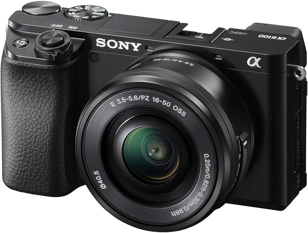 Amazon | Sony A6100 [with16-50mm Lens] Mirrorless Digital Camera