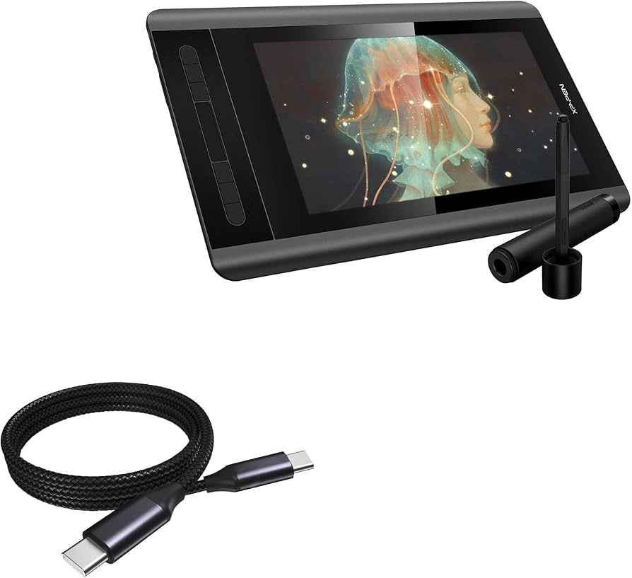 Amazon.com: BoxWave Cable Compatible with XP-Pen Artist Display 12