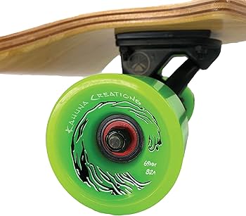 Amazon.co.jp: Kahuna Creations ロングボード スケートボード 竹製 42