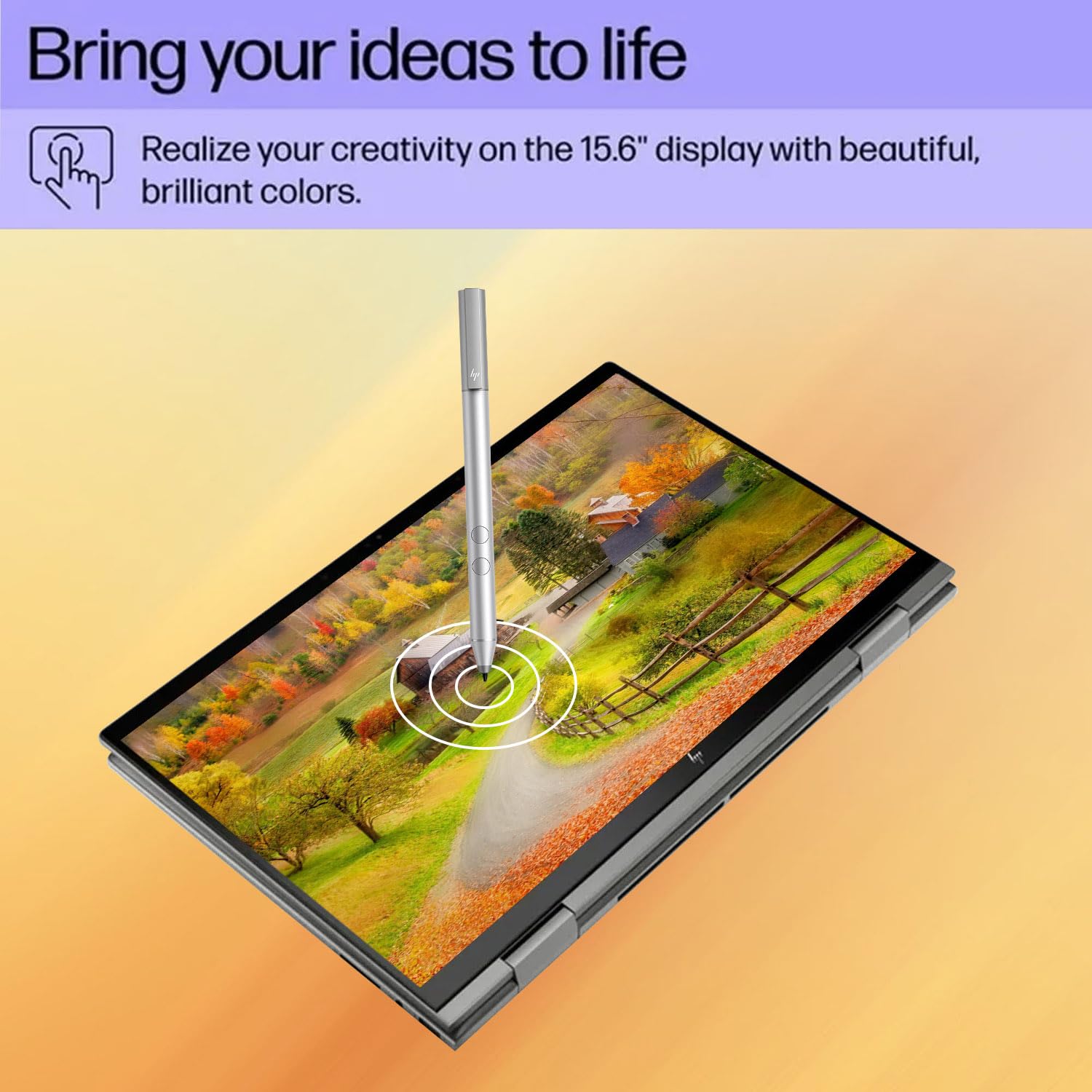 Amazon.co.jp: HP Envy x360 2-in-1ノートパソコン、15.6インチフルHD