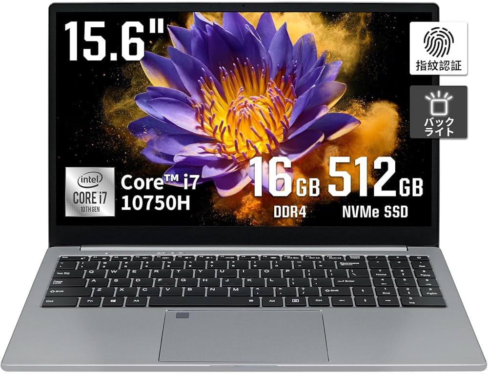 Amazon.co.jp: YHBINノートパソコン【Core i7第10世代】15.6インチ