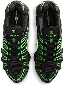 Amazon | [ナイキ] ショックス TL SHOX TL ブラック/グリーン