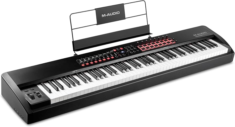 Amazon.com: M-AUDIO Hammer 88 Pro 88 Key USB MIDI Keyboard Piano