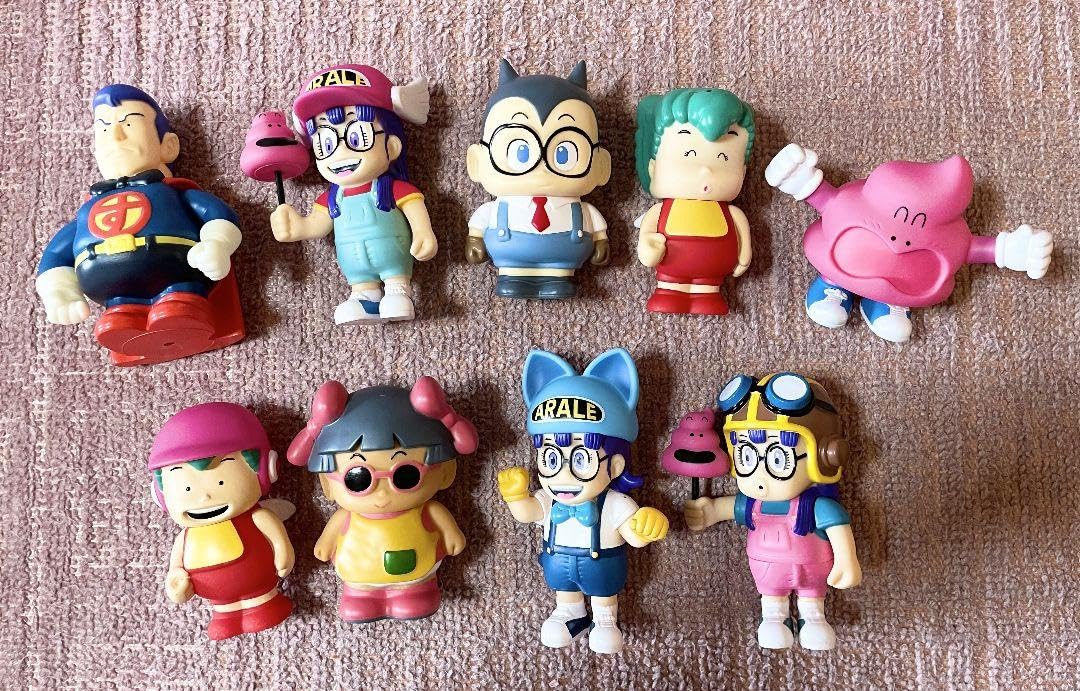 Amazon.co.jp: ☆Dr.スランプ アラレちゃん☆ソフビ フィギュア 9体